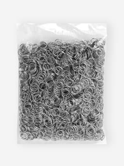 Кольцо для бретелей, металлическое, 10 мм, цвет серебряный