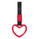 Подвеска для автомобиля, цурикава, JDM «Сердце» 9.5 см, красный