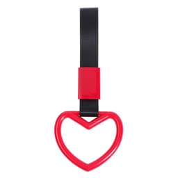 Подвеска для автомобиля, цурикава, JDM «Сердце» 9.5 см, красный