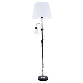 Торшер 19030/2BK, E27, 40 Вт, чёрный, 41×41×180 см