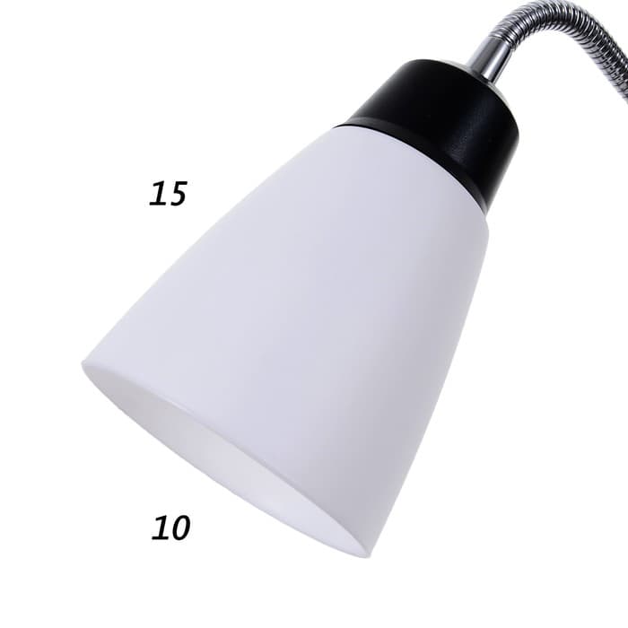 Торшер 19030/2BK, E27, 40 Вт, чёрный, 41×41×180 см