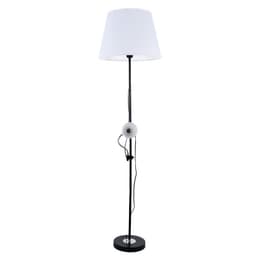 Торшер 19030/2BK, E27, 40 Вт, чёрный, 41×41×180 см