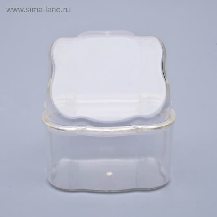 Кормушка для птиц, 6.7×6.2×8 см, внешняя, пластик, прозрачная