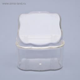 Кормушка для птиц, 6.7×6.2×8 см, внешняя, пластик, прозрачная