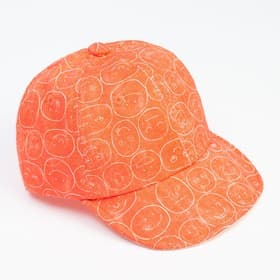 Кепка детская MINAKU с прямым козырьком, оранжевая, размер 50