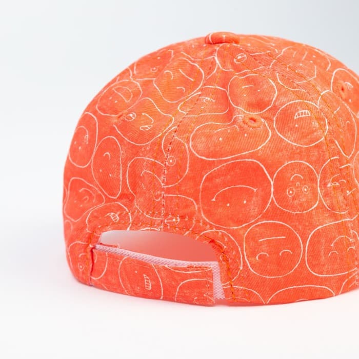 Кепка детская MINAKU с прямым козырьком, оранжевая, размер 50