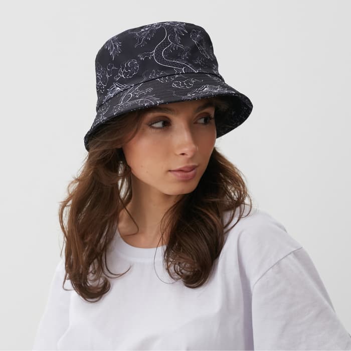 Панама MINAKU, чёрная, размер 56-58