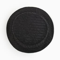 Панама женская однотонная MINAKU, чёрная, размер 56-58, ткань плащёвая