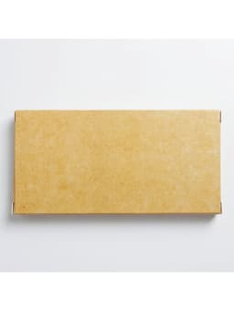 Коробка для шоколада, кондитерская упаковка, «Hand made», с окном, 17.3×8.8×1.5 см