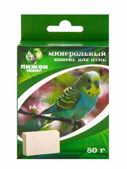 Минеральный камень для птиц «Пижон», блок, 80 г