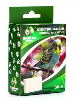 Минеральный камень для птиц «Пижон», блок, 80 г