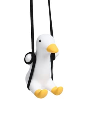 Подвес автомобильный, на зеркало «Утка» высота 6 см, шнурок 50 см