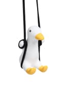 Подвес автомобильный, на зеркало «Утка» высота 6 см, шнурок 50 см