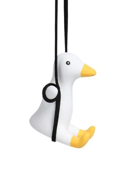 Подвес автомобильный, на зеркало «Утка» высота 6 см, шнурок 50 см