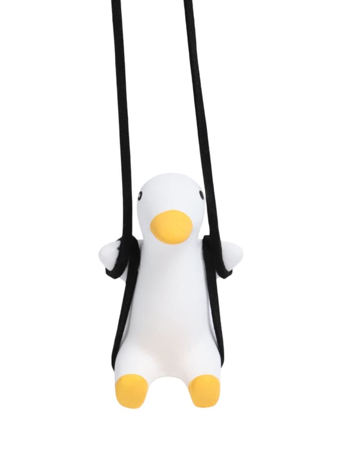 Подвес автомобильный, на зеркало «Утка» высота 6 см, шнурок 50 см