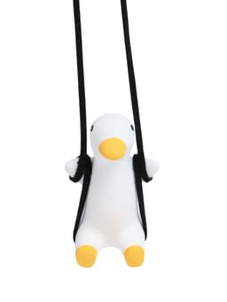 Подвес автомобильный, на зеркало «Утка» высота 6 см, шнурок 50 см