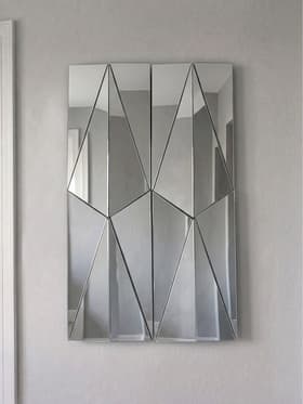Зеркало настенное «Сеть», на клеевой основе, акриловое, 120 деталей, 60×90 см