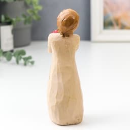 Фигурка полистоун «Девушка с яблоками», 13×4.5×4.5 см