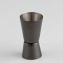 Джиггер Доляна «Металлик», 15/30 мл, нержавеющая сталь, тёмно-серый