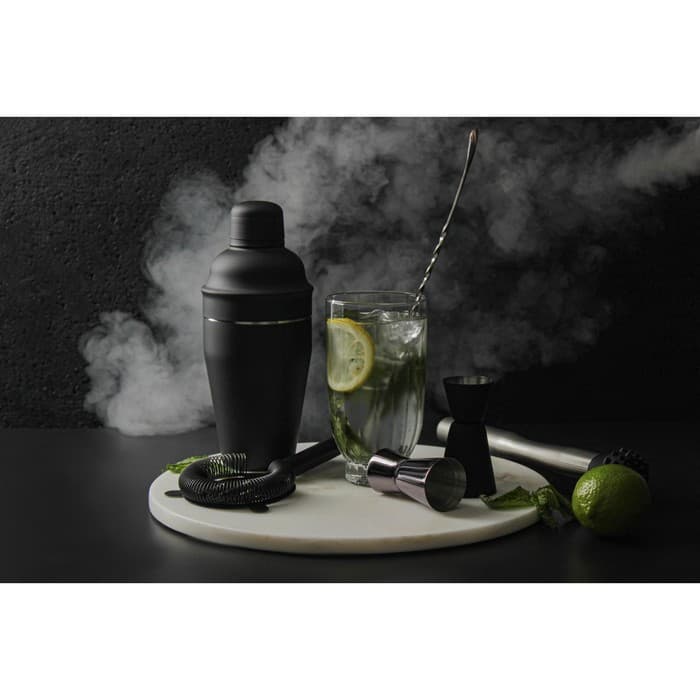 Джиггер Доляна «Металлик», 15/30 мл, нержавеющая сталь, тёмно-серый