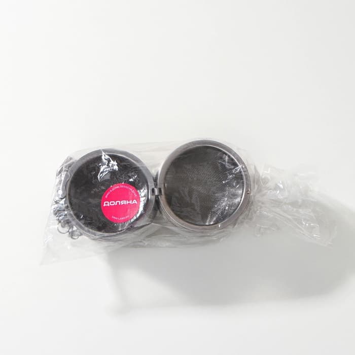 Ситечко для чая Доляна, d=7 см, нержавеющая сталь, серебристое