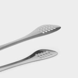 Щипцы кухонные Доляна «Браль», 20.6×12.5×2.2 см, нержавеющая сталь, серебристые