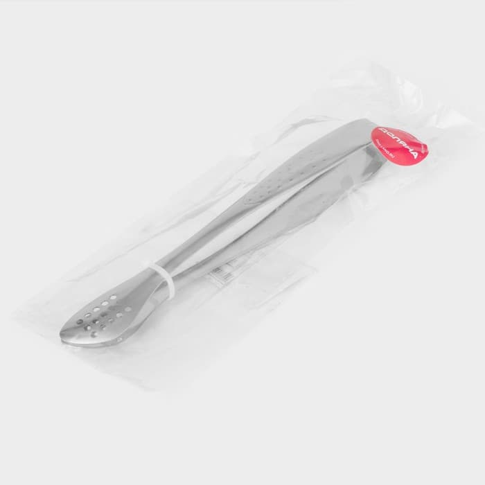 Щипцы кухонные Доляна «Браль», 20.6×12.5×2.2 см, нержавеющая сталь, серебристые