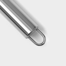 Форма для фрикаделек Доляна «Металлик», 23×6.5 см, серебристая