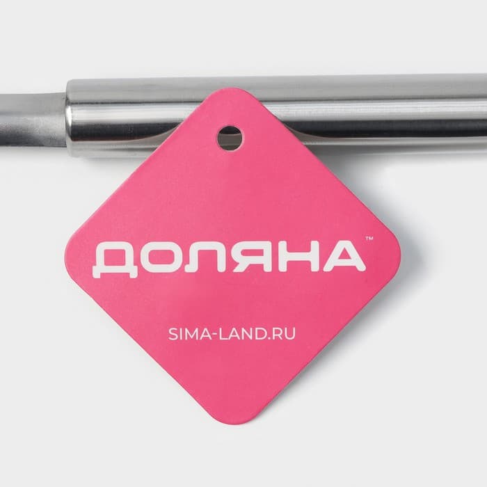 Форма для фрикаделек Доляна «Металлик», 23×6.5 см, серебристая