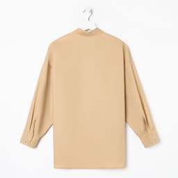 Рубашка женская MIST: Classic Collection, размер 46, бежевая