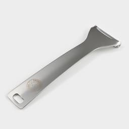 Овощечистка Доляна Zero, 19 см, нержавеющая сталь, серебристая