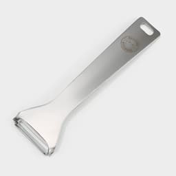 Овощечистка Доляна Zero, 19 см, нержавеющая сталь, серебристая