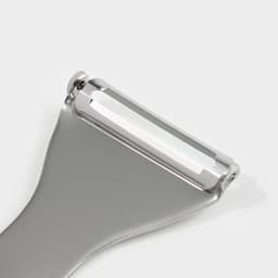 Овощечистка Доляна Zero, 19 см, нержавеющая сталь, серебристая