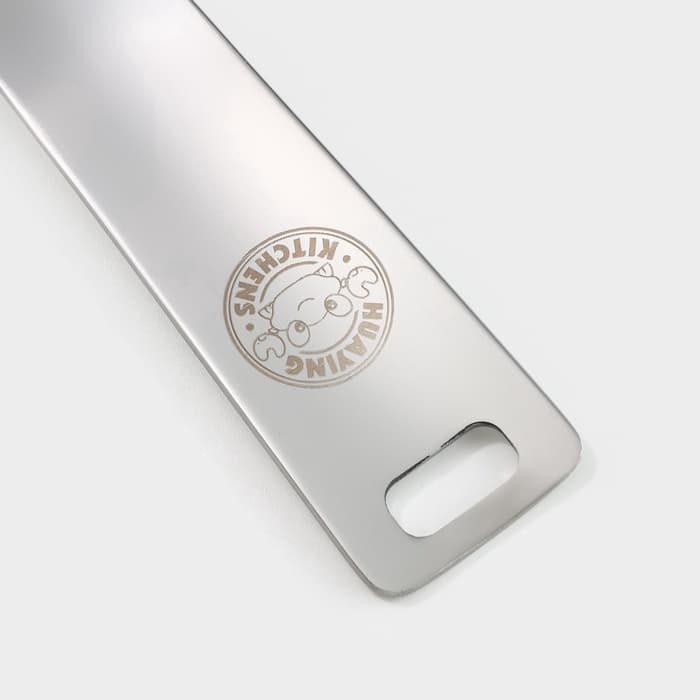 Овощечистка Доляна Zero, 19 см, нержавеющая сталь, серебристая