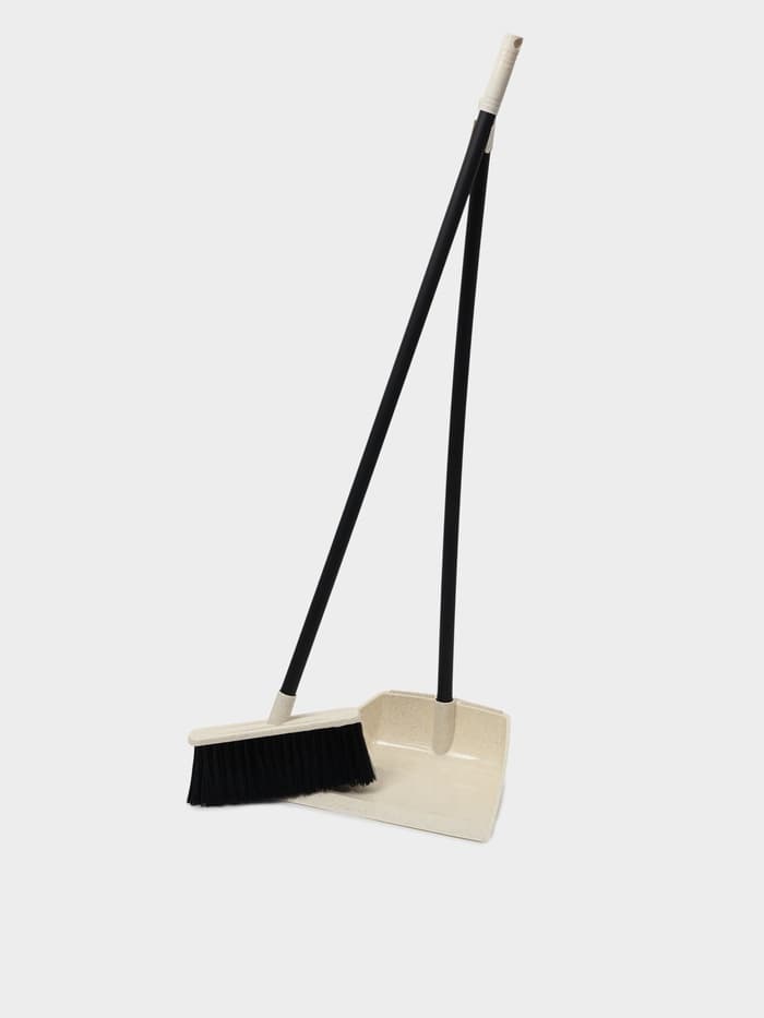 Щётка для пола c совком Malta, бежевый