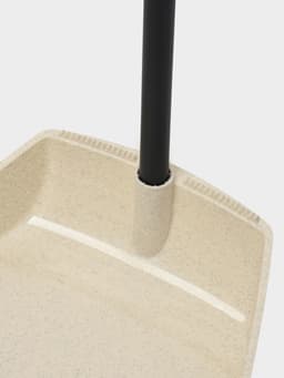 Щётка для пола c совком Malta, бежевый