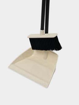 Щётка для пола c совком Malta, бежевый