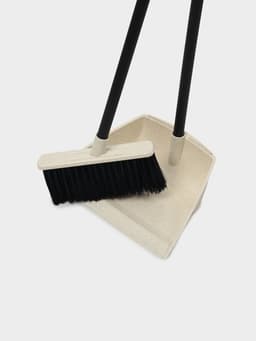 Щётка для пола c совком Malta, бежевый