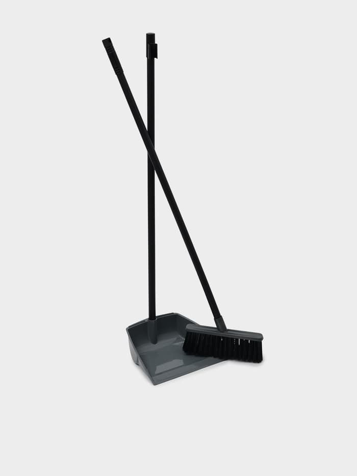 Щётка для пола с совком Etna, серый