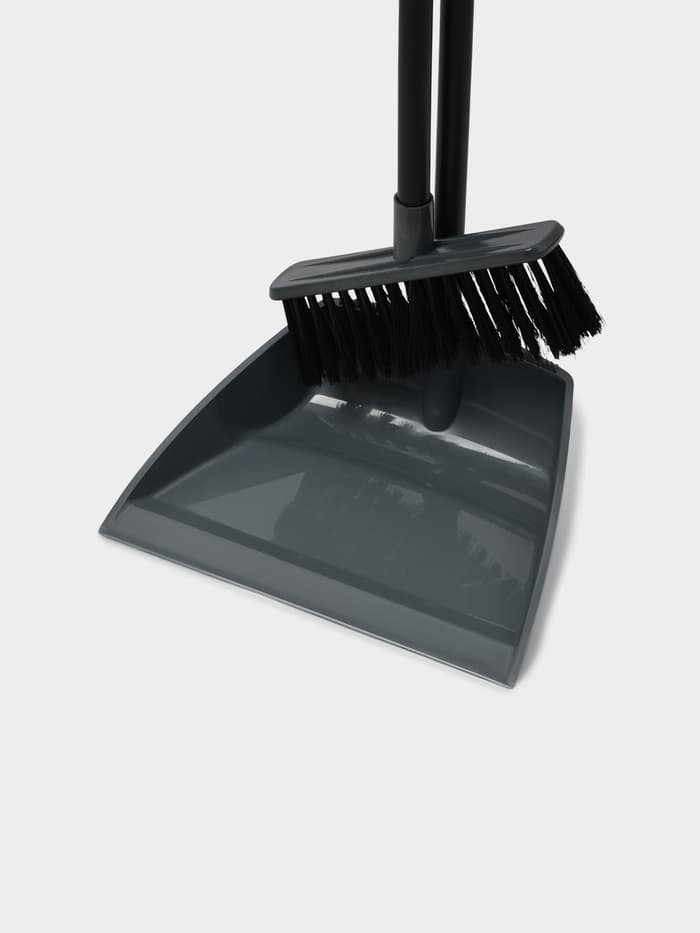 Щётка для пола с совком Etna, серый