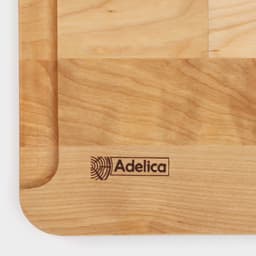 Поднос - подставка Adelica «Чайная станция», на 2 персоны, с потайными ручками, 40×18×1.8 см, дерево берёза