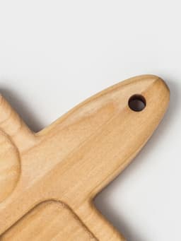 Доска - менажница деревянная для подачи шотов Adelica, на 5 рюмок, 30×13×1.8 см, берёза