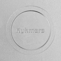 Сковорода KUKMARA, d=30 см, h=5.5 см, с ручками, литой алюминий, серебристая