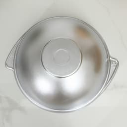 Казан KUKMARA, 6 л, с крышкой, литой алюминий, серебристый