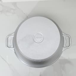 Кастрюля KUKMARA, 10 л, d=30 см, с крышкой, литой алюминий, серебристая