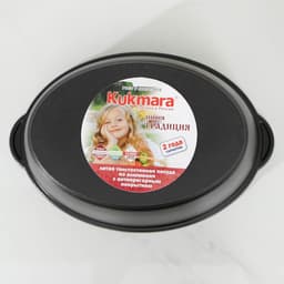 Утятница KUKMARA «Традиция», 4 л, антипригарное покрытие, литой алюминий, чёрная