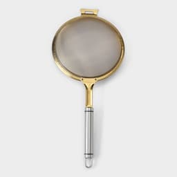 Сито для просеивания Magistro Arti gold, 6×16×35 см, золотистая