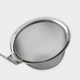 Сито-дуршлаг Magistro Arti, d=14 см, с фиксатором, нержавеющая сталь, серебристое