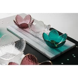 Салатник фигурный «Цветок», 150 мл, 12×5 см, стекло