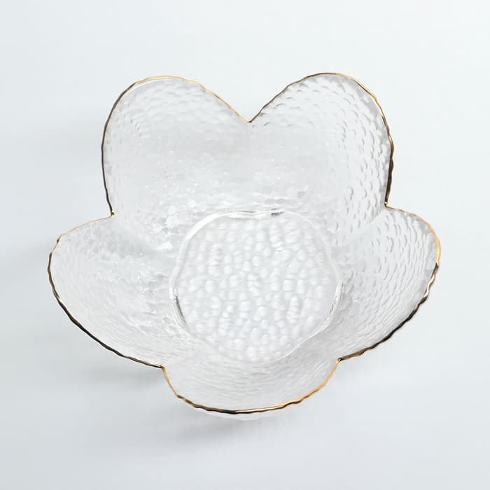 Салатник фигурный «Цветок», 280 мл, 16×7.7 см, стекло